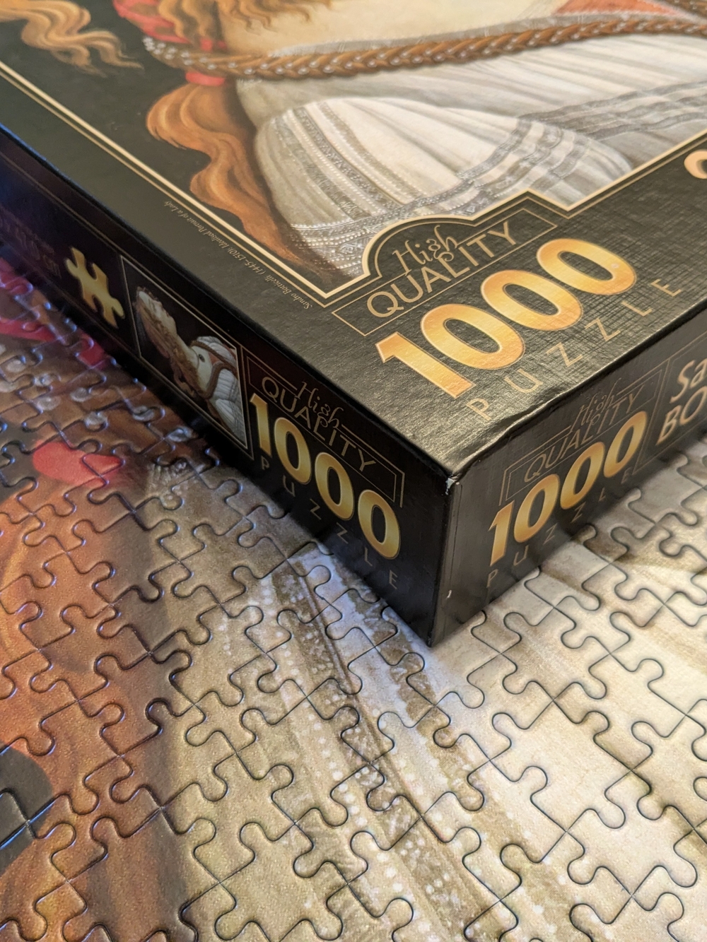 D-toys Botticelli 1000 Piece Puzzle - Picture 4 of 11